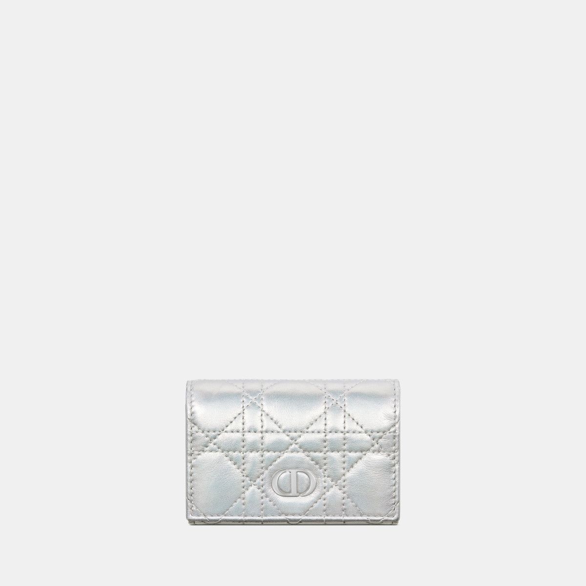 Dior o1bcso1str0226 Size:OS/ Caro Glycine Wallet in Silver Size ONE SIZE - 1 Thumbnail