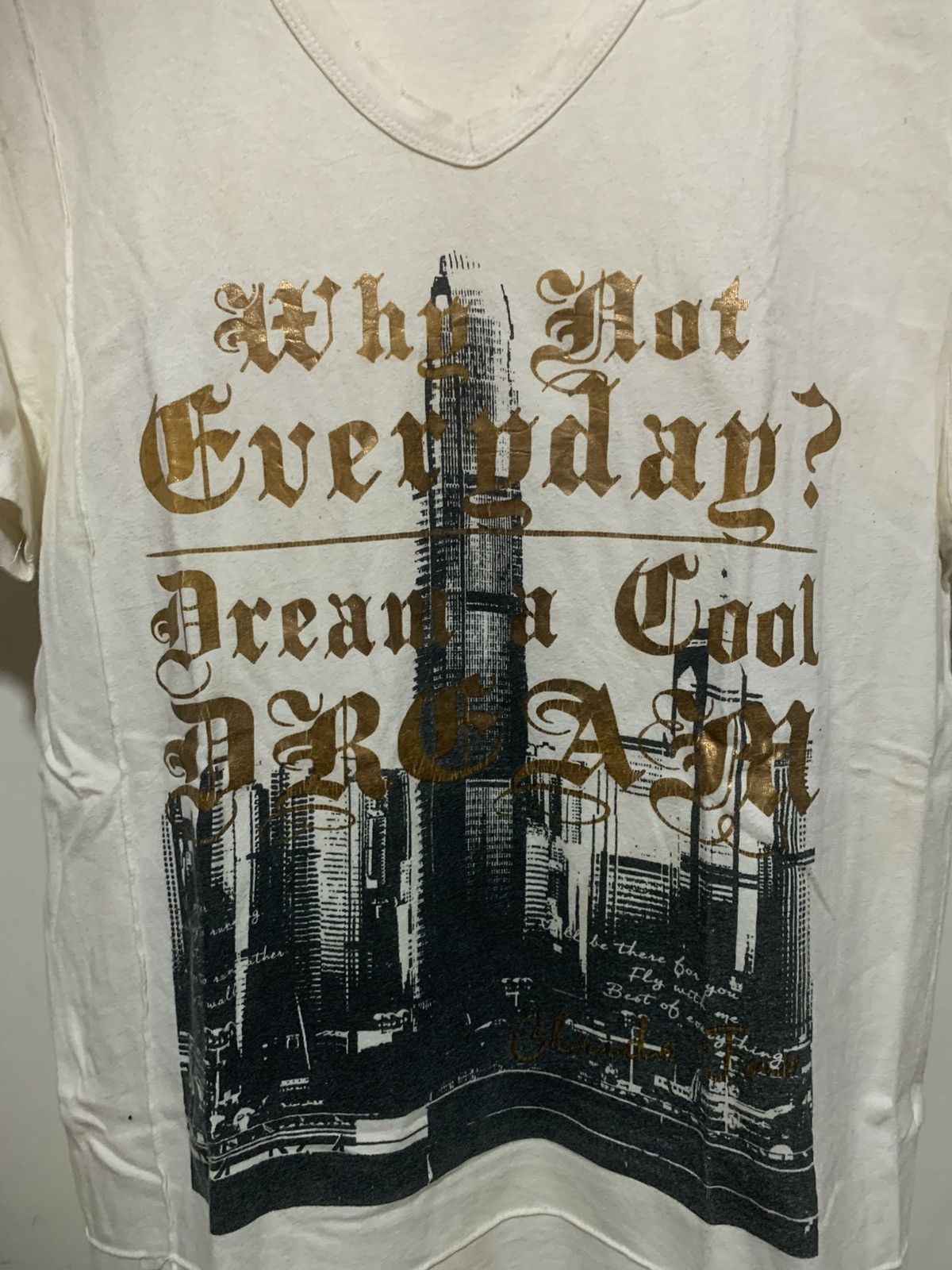If Six Was Nine Clride Poem City Vlone ERD Vale Style Tee Shirt Size US M / EU 48-50 / 2 - 5 Thumbnail