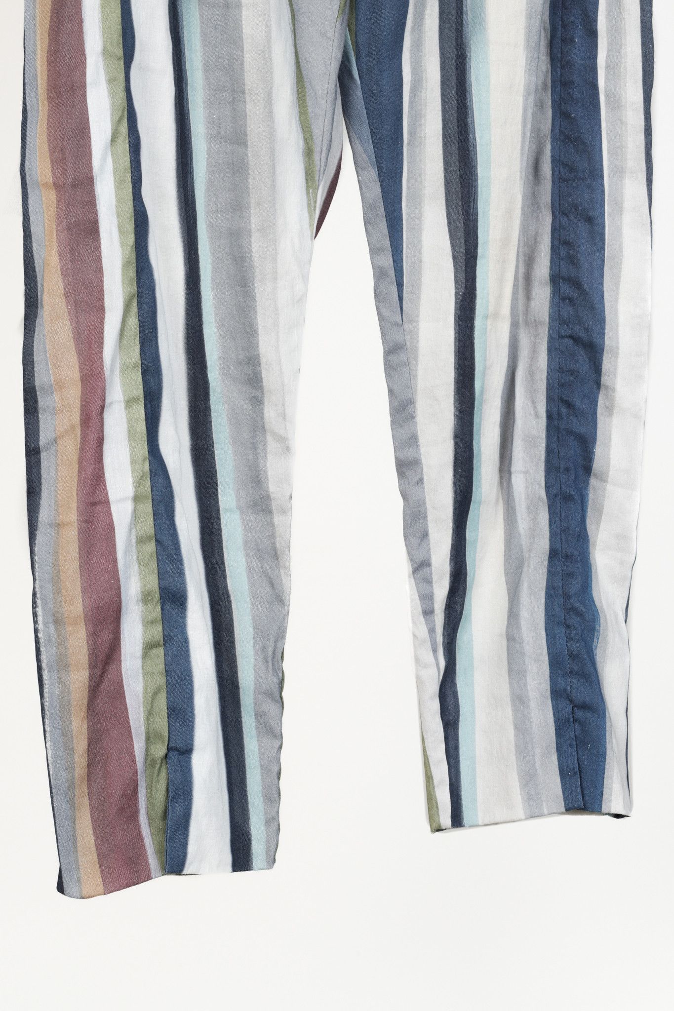 Annette Gortz Annette Gortz Caro White-Multicoloured Tapered Pants Size 30" / US 8 / IT 44 - 6 Thumbnail