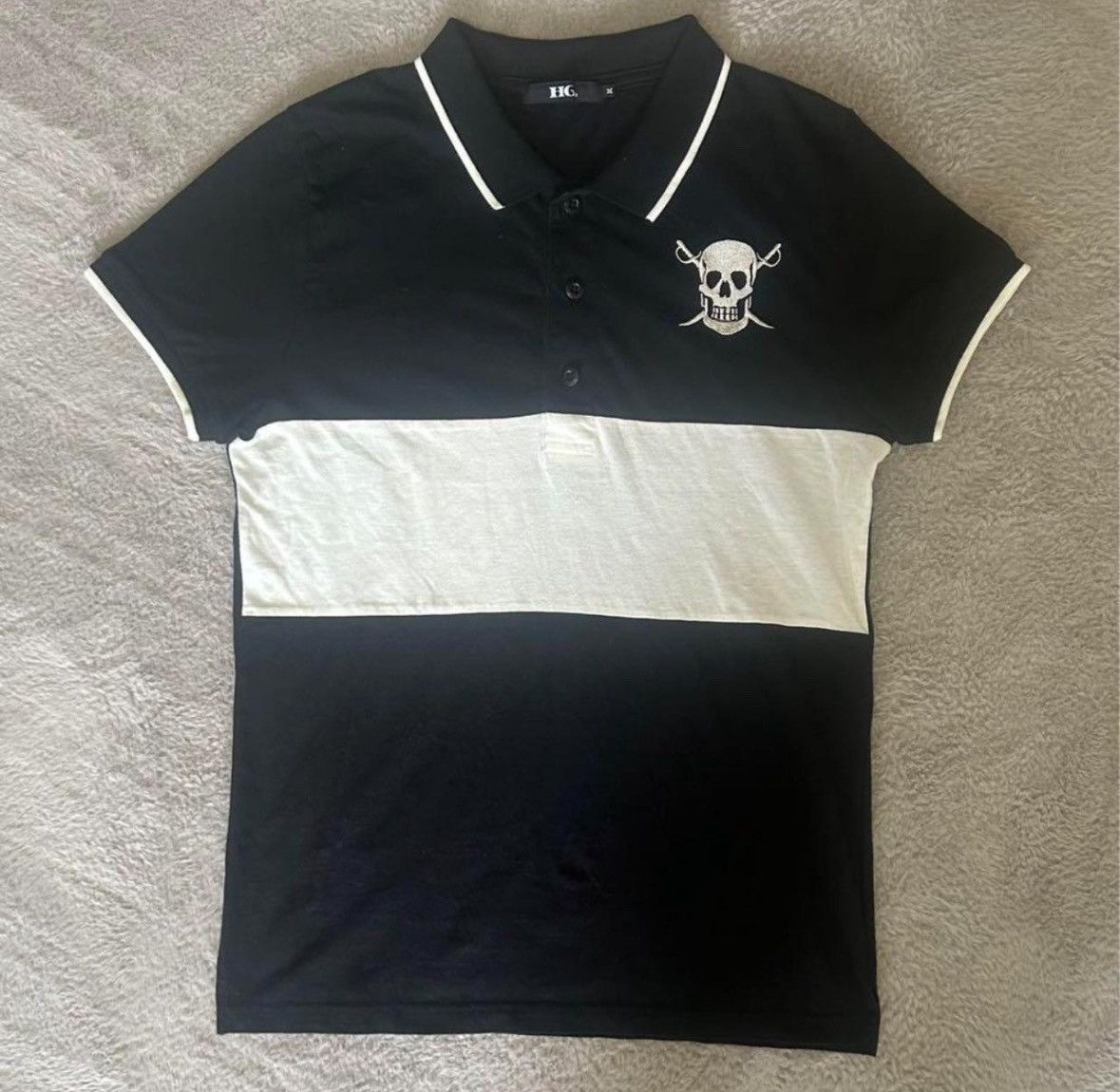 00s HYSTERIC GLAMOUR skull ポロシャツ Hysteric Glamour 
