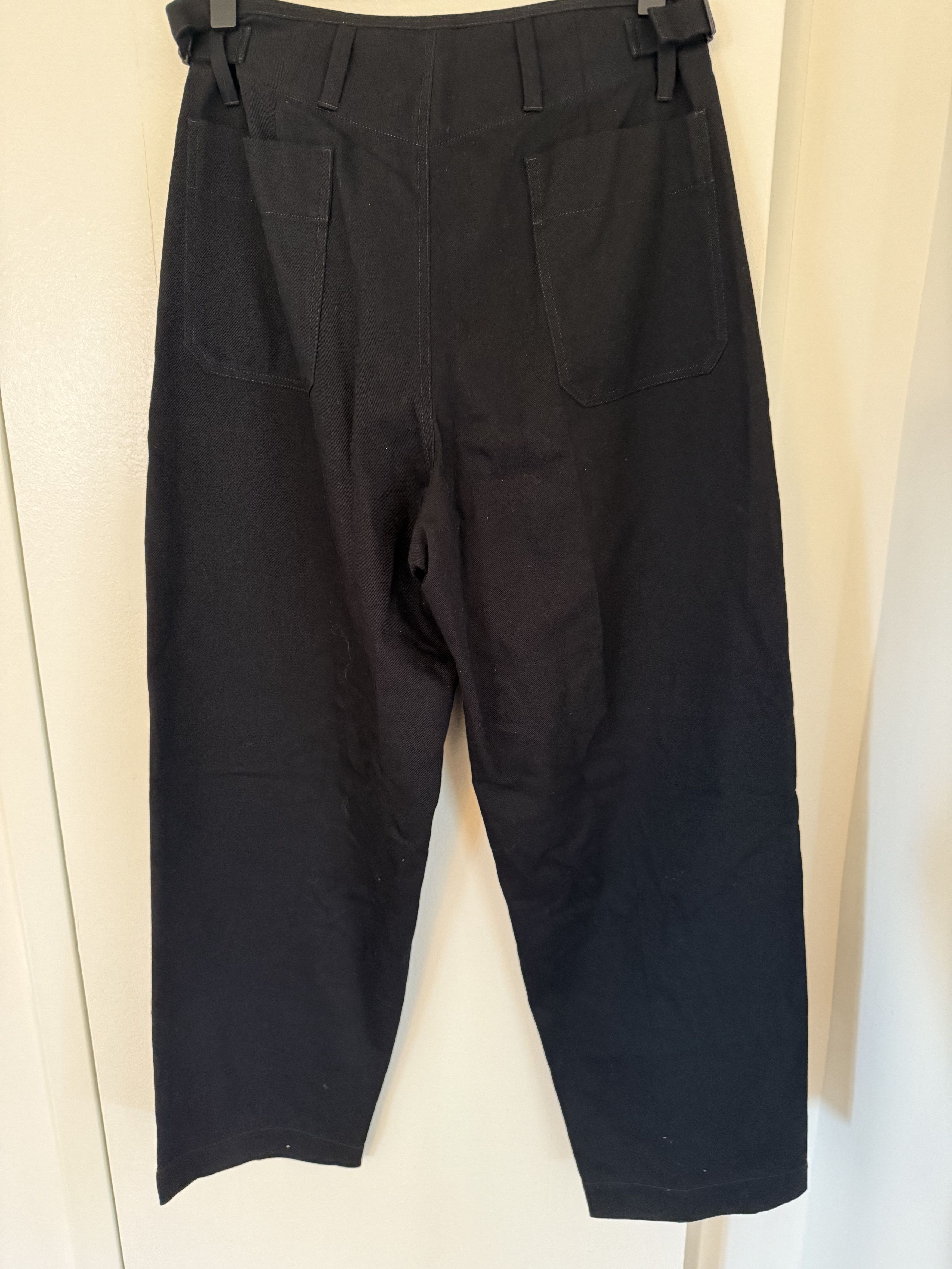 Lemaire LEMAIRE PLEATED CARROT PANTS BLACK Size US 30 / EU 46 - 3 Thumbnail