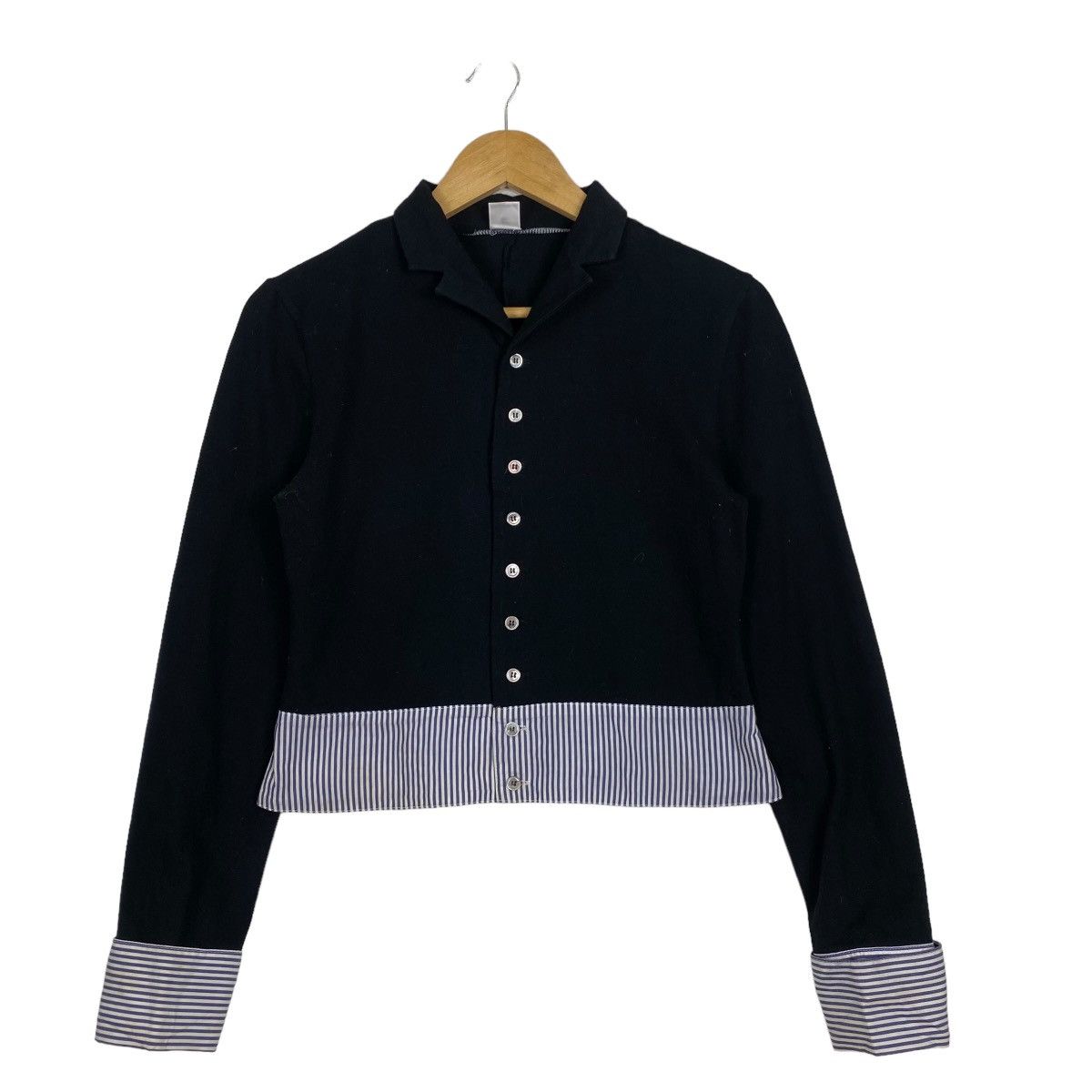 Issey Miyake Sunaokuwahara by issey miyake cropped button shirt Size XS / US 0-2 / IT 36-38 - 1 Thumbnail
