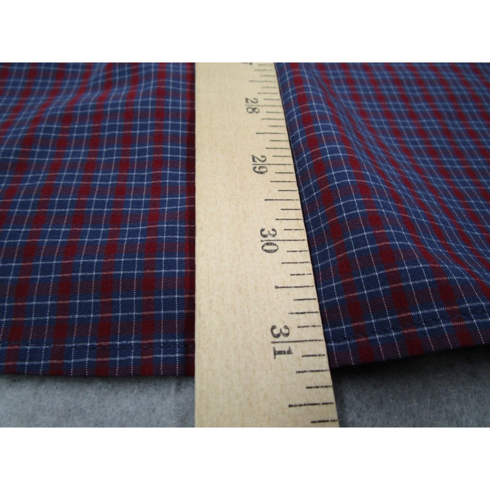 Mizzen+Main Mizzen+Main Shirt Mens XL Trim Red Leeward Check Button-Up Long Sleeve Size US XL / EU 56 / 4 - 7 Thumbnail