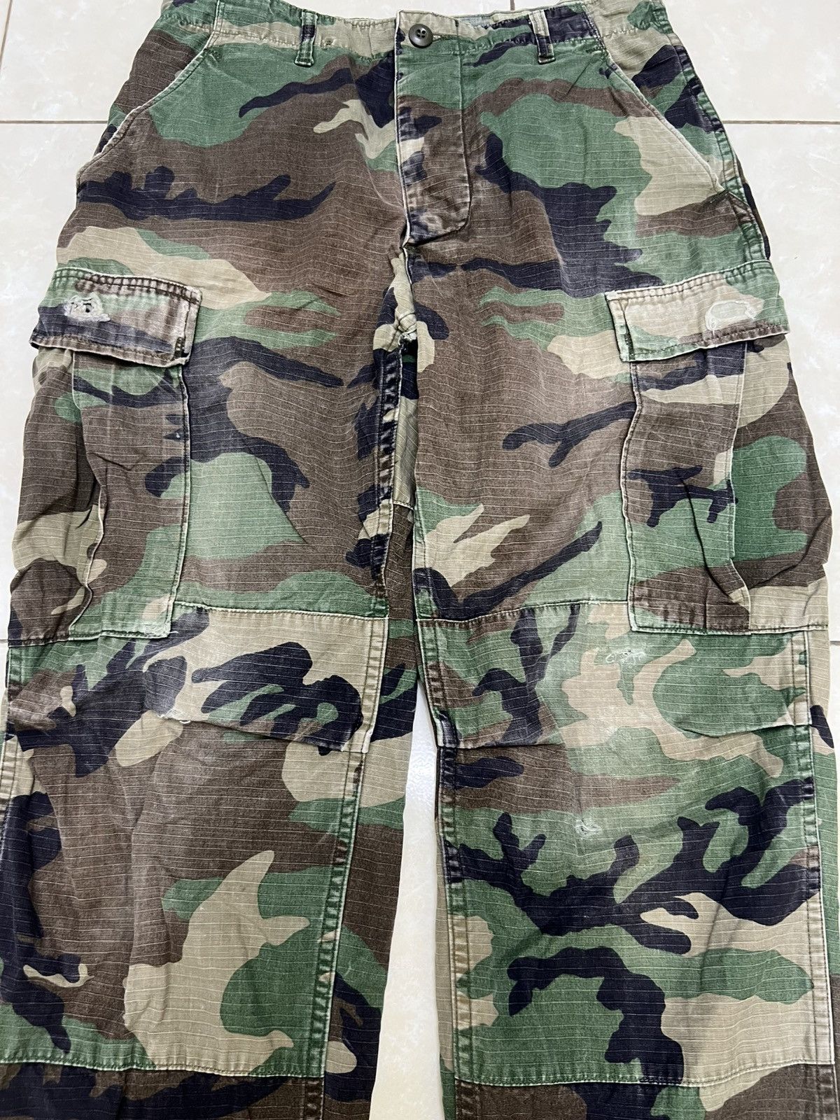 Avirex US Army 1988 Hot Weather Woodland Camo Combat Trousers OG Size US 32 / EU 48 - 4 Thumbnail