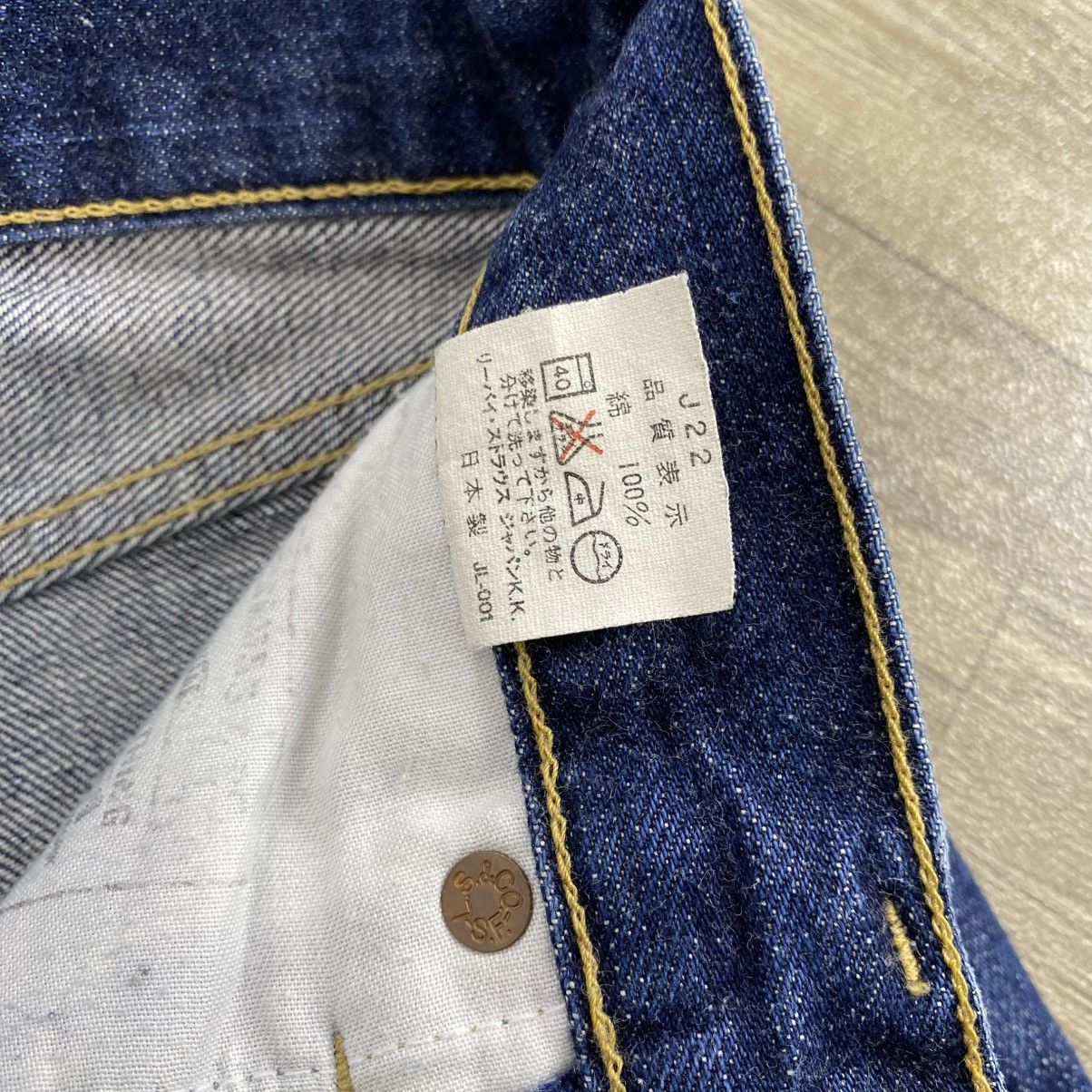Levi's 🇯🇵 1990s Levis 702xx Selvedge Buckle Back Faded Blue Jeans Size US 27 - 8 Thumbnail