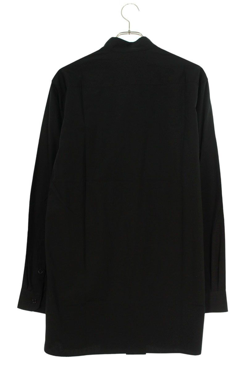 Yohji Yamamoto Yohji Yamamoto POUR HOMME // Stand collar long sleeve shirt Size US XL / EU 56 / 4 - 2 Thumbnail