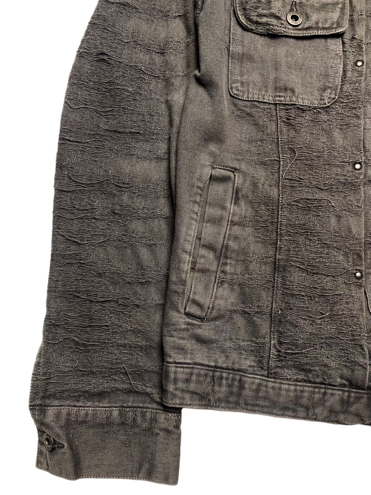 If Six Was Nine 2000s L7 Real Hip - Distressed Root Denim Jacket Size US L / EU 52-54 / 3 - 4 Thumbnail