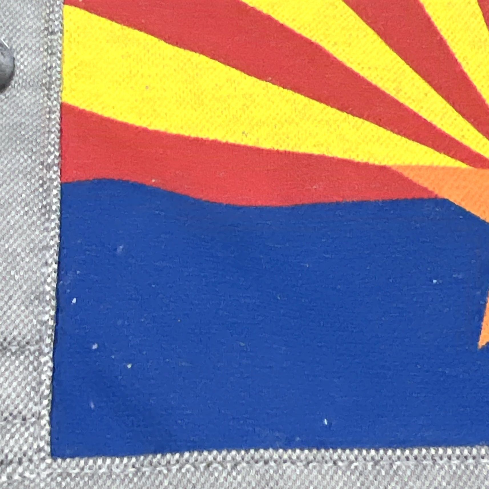 TravisMathew VINTAGE: No — Travis Mathew Polo Shirt Men’s Large Arizona Flag Gray Polyester Cotton Golf Size US L / EU 52-54 / 3 - 5 Thumbnail