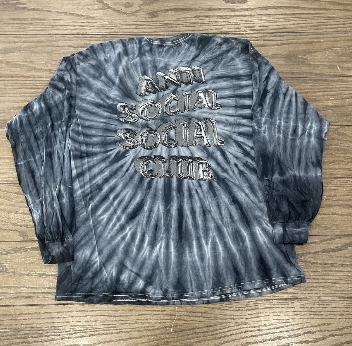 Anti Social Social Club × Designer ‼️ ASSC Anti Social Club Not Fair Tie Dye Long Sleeve XXL ‼️ Size US XXL / EU 58 / 5 - 5 Thumbnail