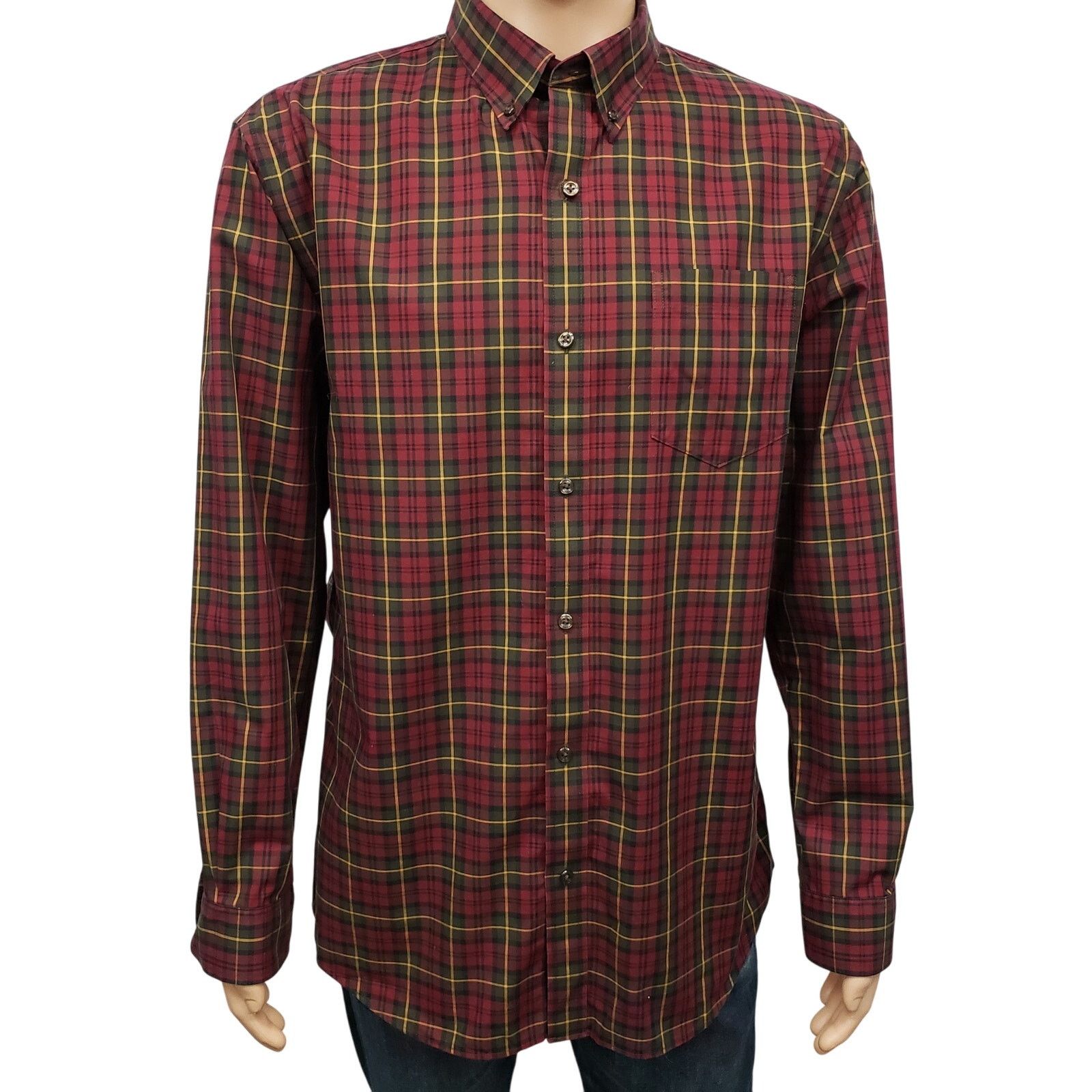 L.L. Bean L.L. Bean Shirt Slightly Fitted Tartan Plaid L/S Button Down Size US L / EU 52-54 / 3 - 3 Thumbnail