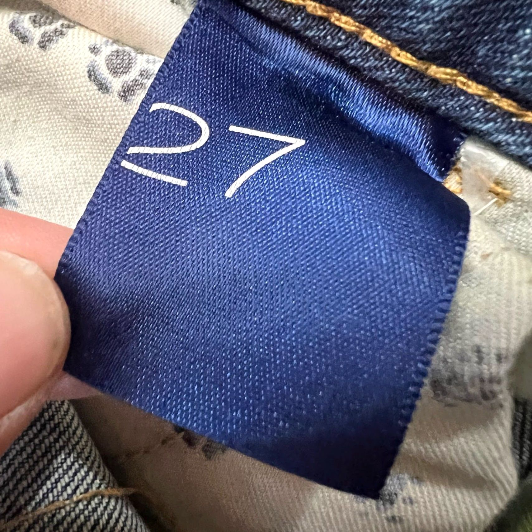 Vintage Pilcro Anthropologie Jeans Womens 27 Straight Distressed Blue Pants Regular Size 27 Womens Jeans Blue Distressed Straight 27 29x26 Size 27" / US 4 / IT 40 - 7 Thumbnail