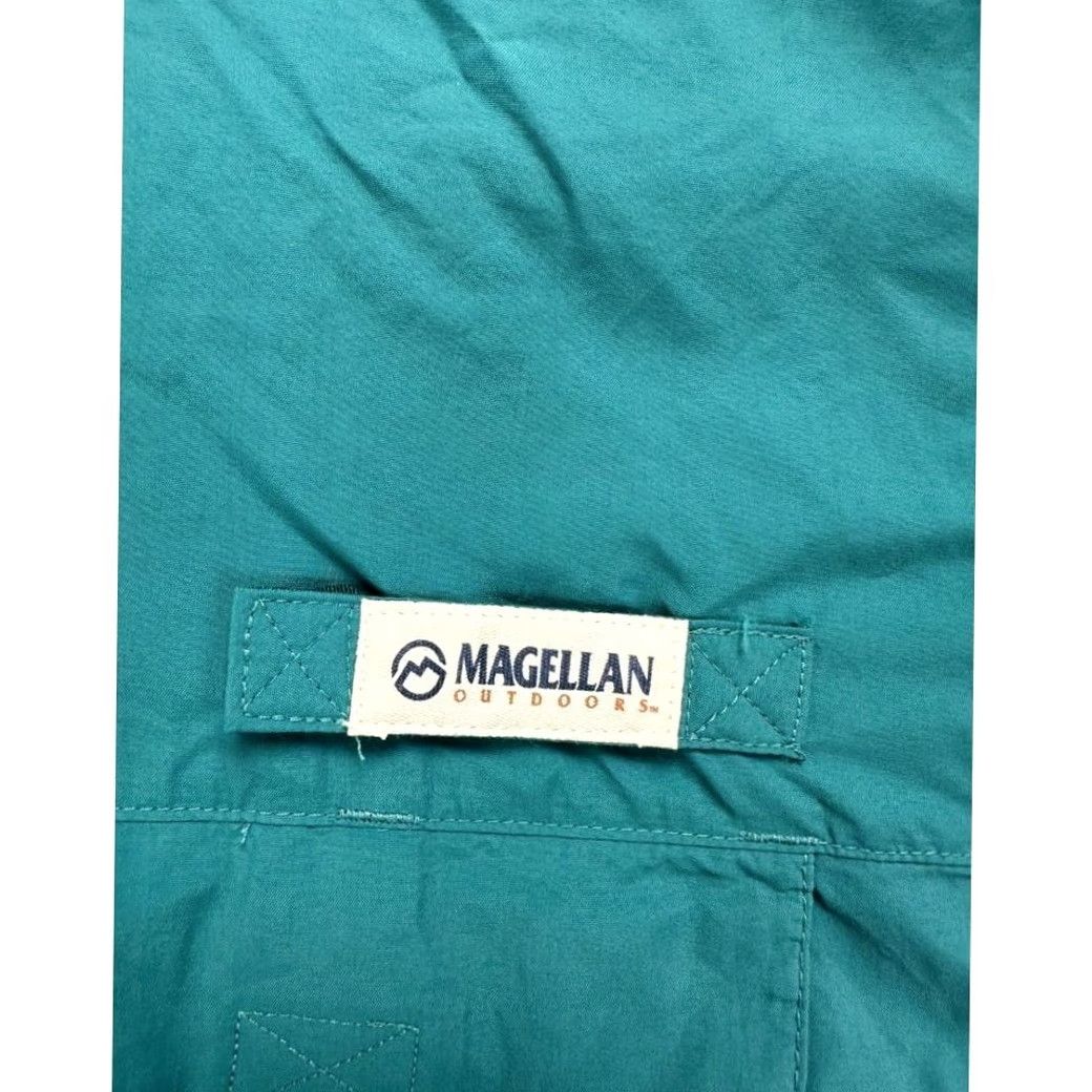 Vintage Magellan Shirt Men Large Green Nylon Moisture Wicking Vented Fishing Relaxed NEW Size US L / EU 52-54 / 3 - 6 Thumbnail