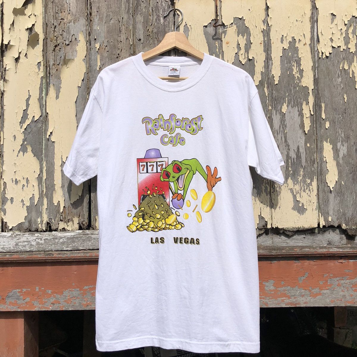 If Six Was Nine Vintage Rainforest Cafe Las Vegas Tshirt Size US L / EU 52-54 / 3 - 1 Thumbnail