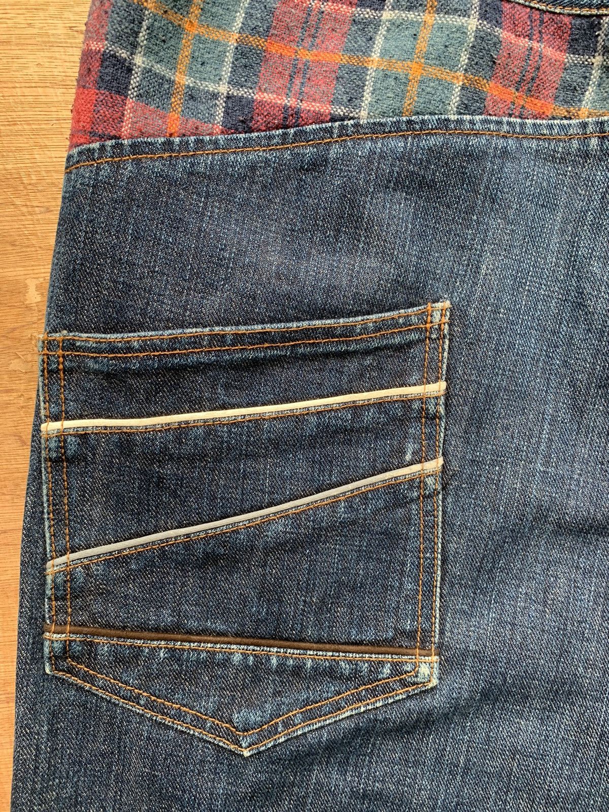 Japanese Brand 🔥🔥 elem Men Blue Denim Jeans Size US 33 - 15 Thumbnail