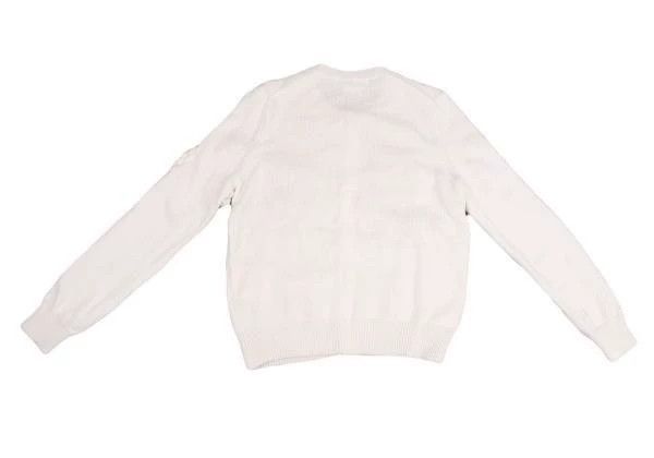 Comme des Garcons Comme Des Garcons Beige vintage cut-out knit sweater Size M / US 6-8 / IT 42-44 - 4 Thumbnail