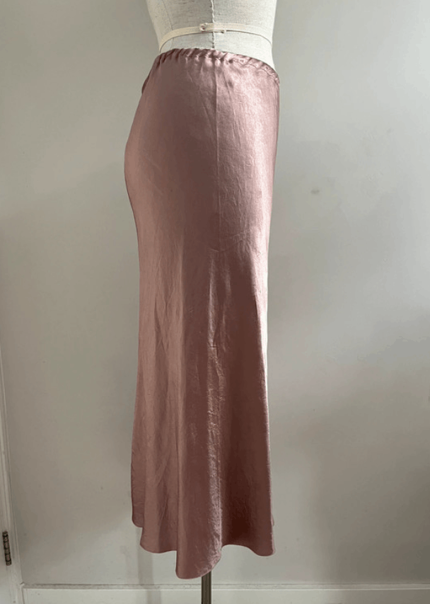 Ann Demeulemeester Ann Demeulemeester Skirt Slip Maxi Long Silk Dress EX0159 Size 32" / US 10 / IT 46 - 3 Thumbnail