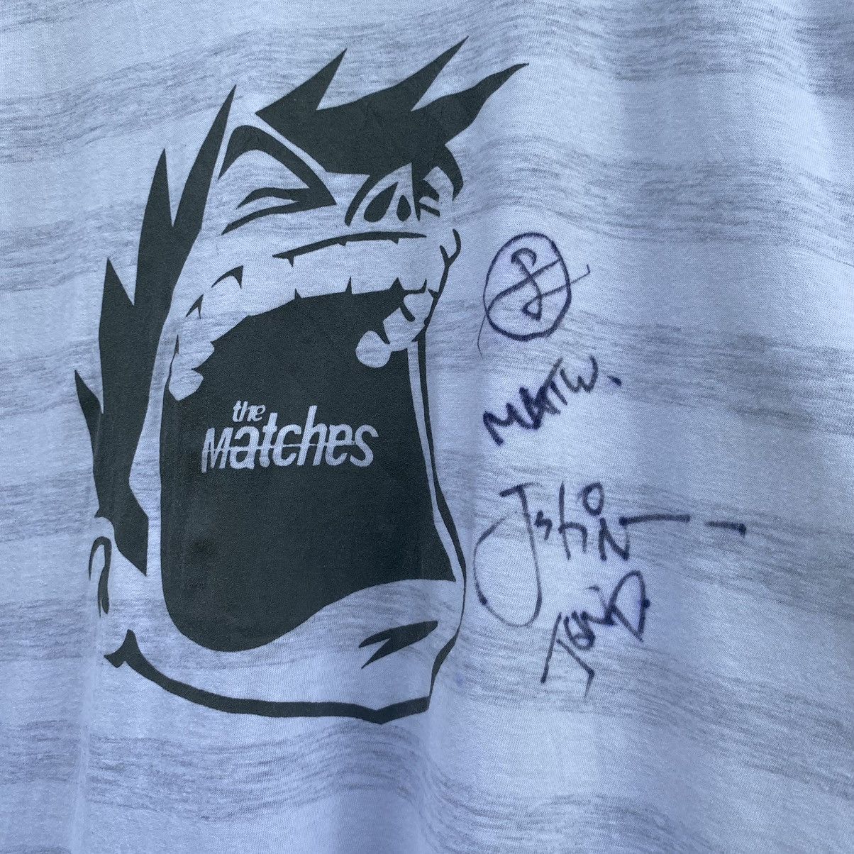 Band Tees Vintage Y2K The Matches With Sign Band ERD GRUNGE PUNK TEE Size US M / EU 48-50 / 2 - 2 Thumbnail