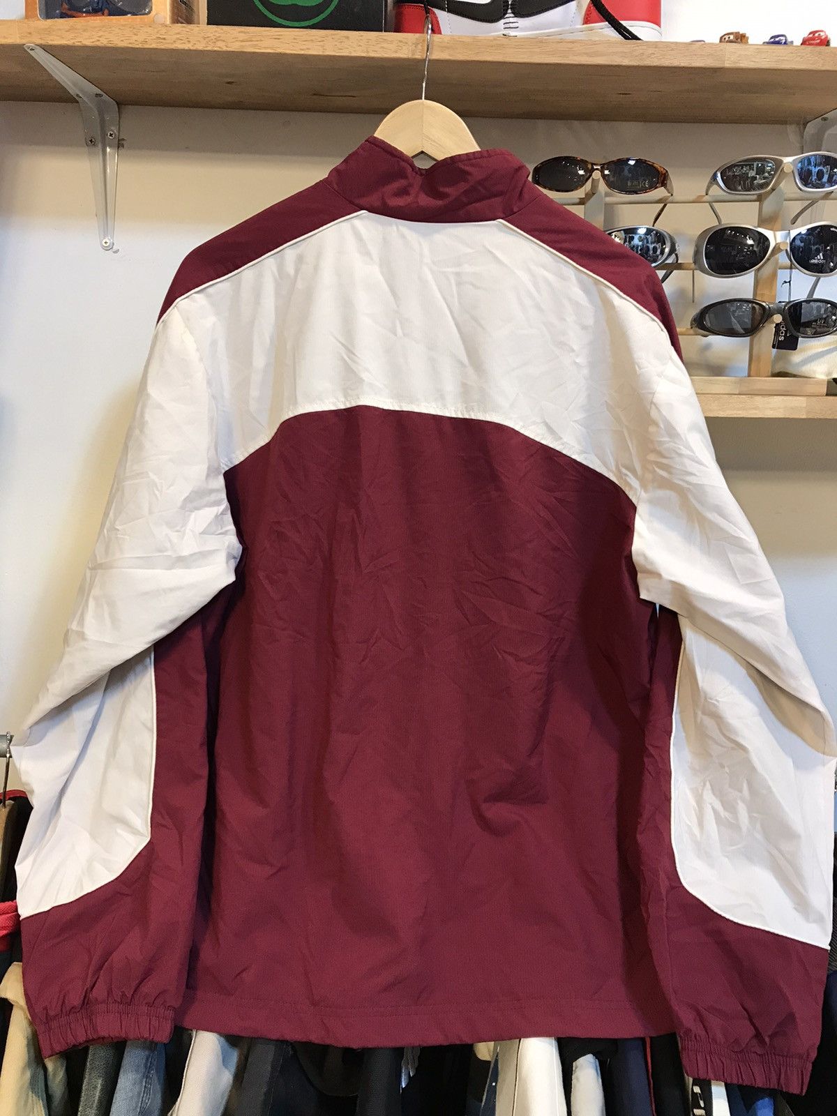 Nike × Vintage Vintage Nike Team Two Tone Windbreaker Jacket Size US M / EU 48-50 / 2 - 2 Thumbnail