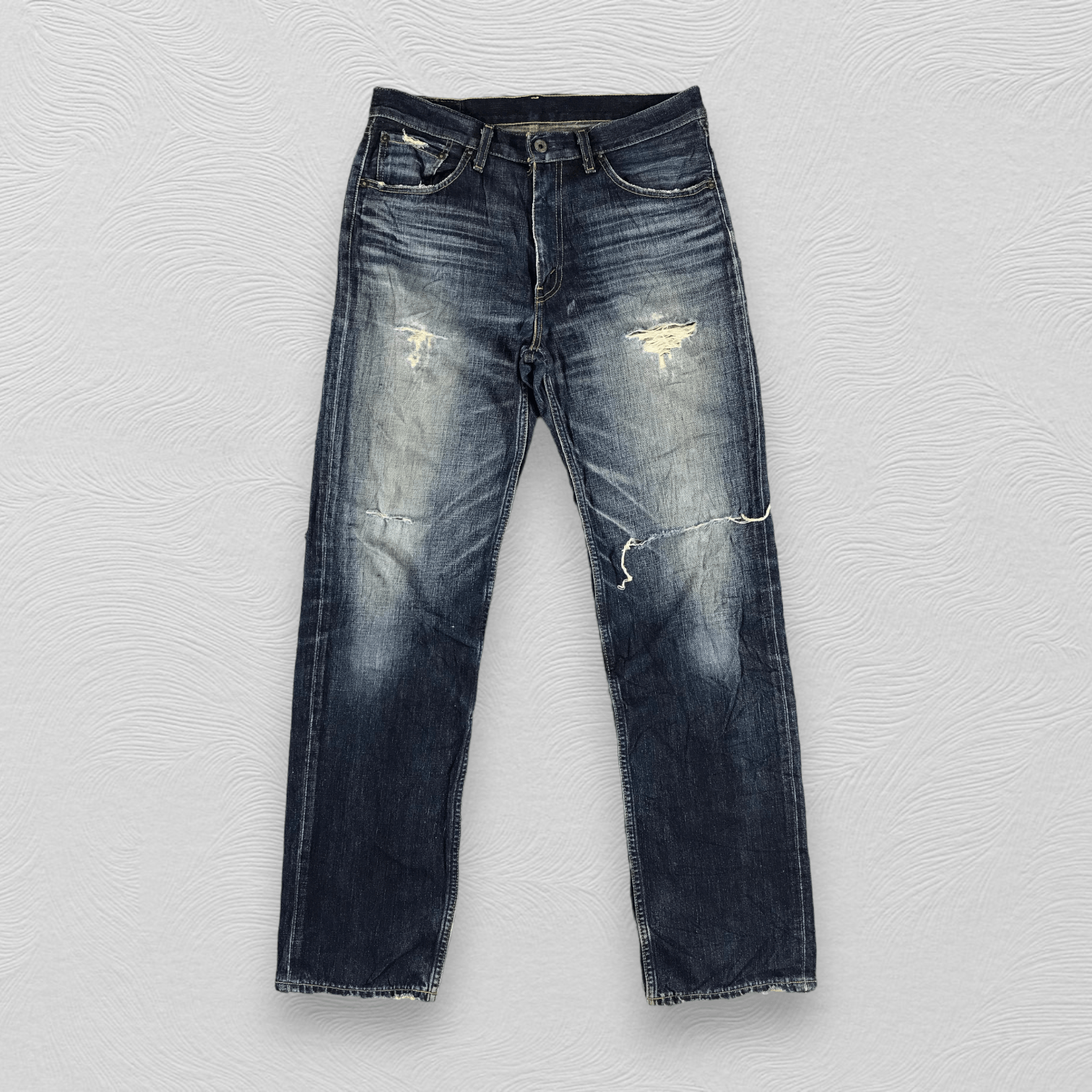Levi's Vintage Levi's 502 Jeans Distressed Denim KJ1460 Size US 32 / EU 48 - 1 Thumbnail