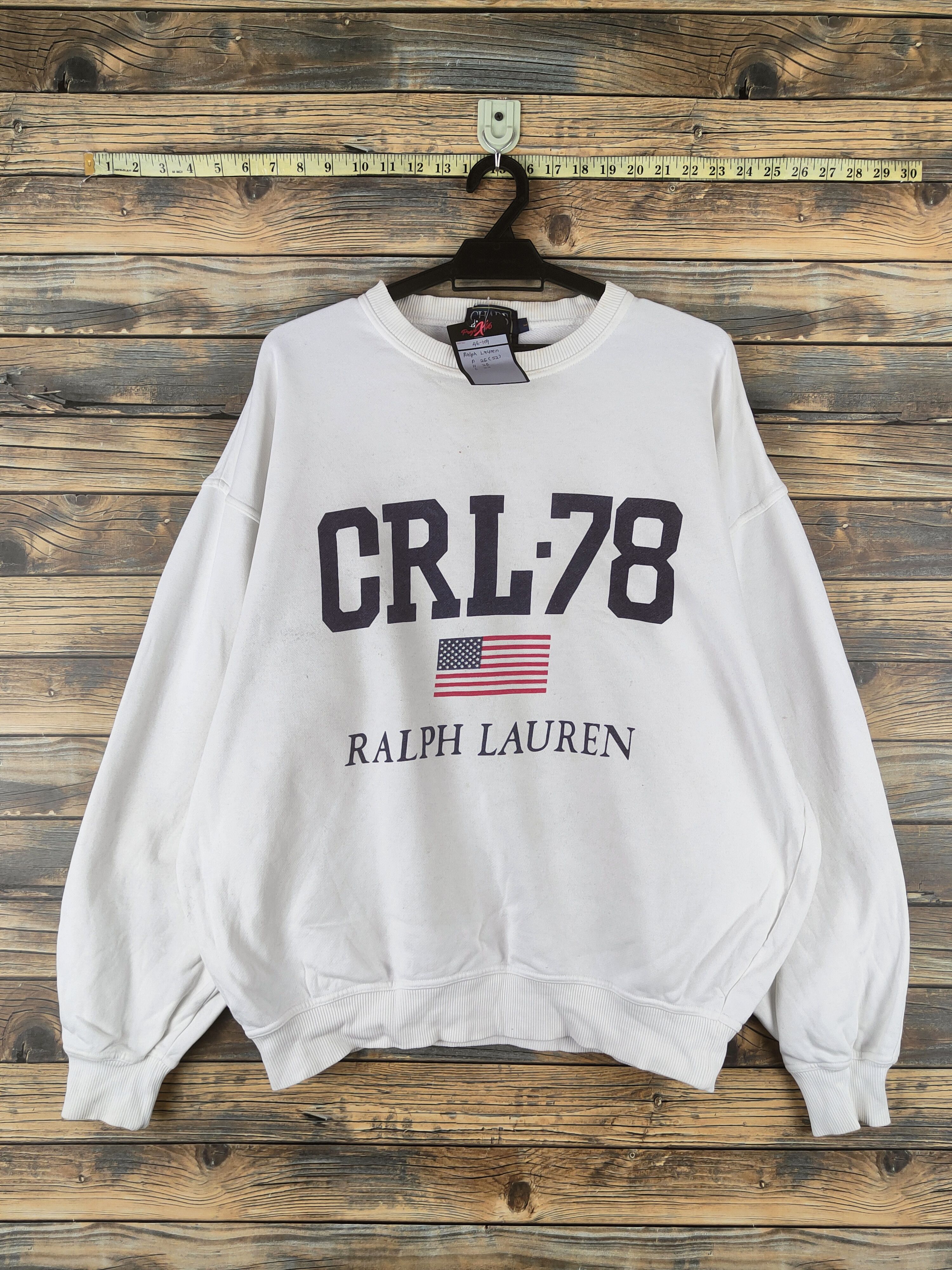 Chaps Ralph Lauren DL Chaps Ralph Lauren White Sweatshirts #46-109 Size US L / EU 52-54 / 3 - 1 Thumbnail