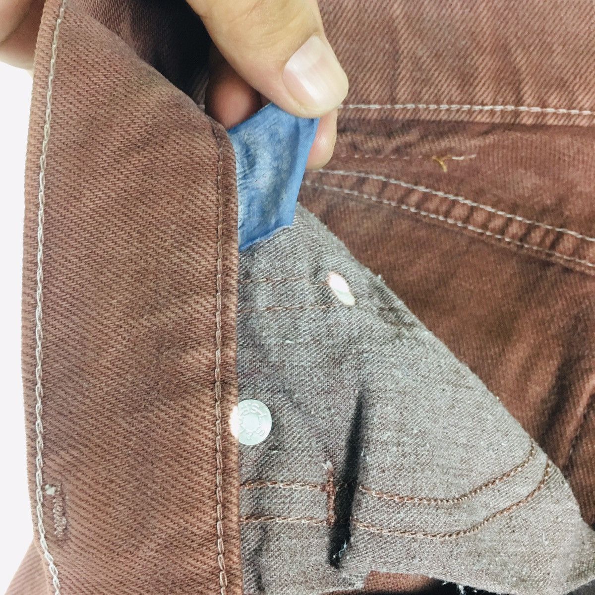 Levi's Vintage Levi’s Japan J09 Original Riveted Jeans Size US 29 - 9 Thumbnail