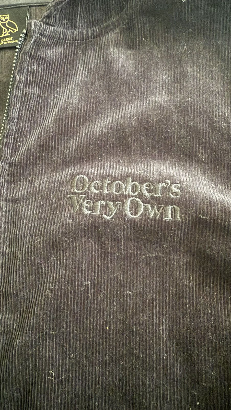 October's Very Own Octobers Very Own Corduroy Luxury Zip Up Limited Drop Size US L / EU 52-54 / 3 - 3 Thumbnail