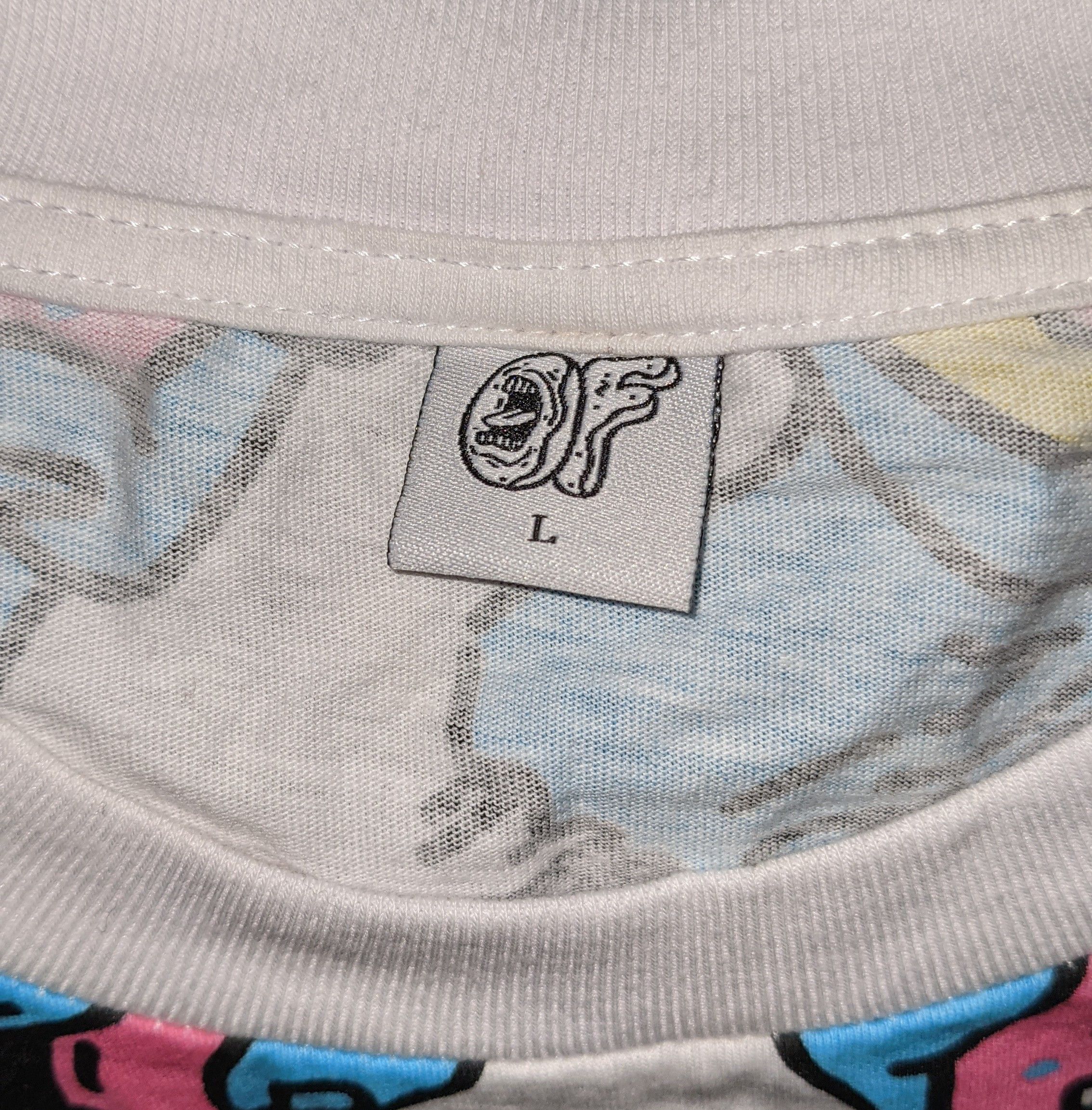 Odd Future Odd Future All Over Hand Donut Print T Shirt Size US L / EU 52-54 / 3 - 3 Thumbnail