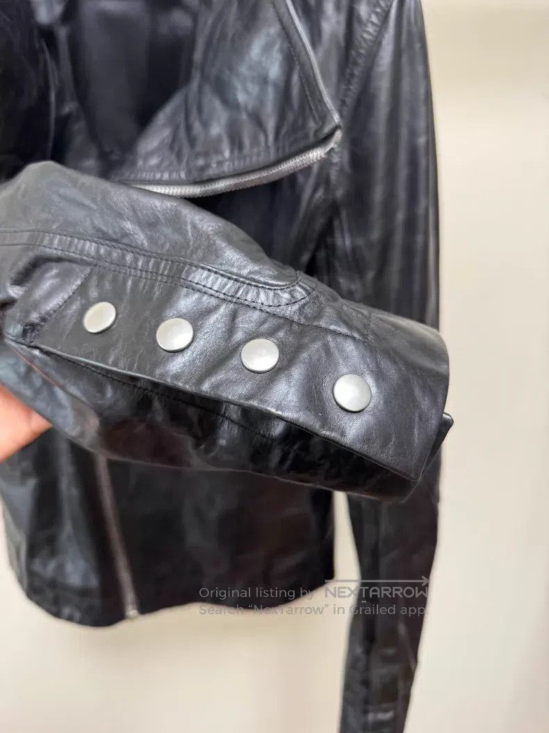 Rick Owens RICK OWENS Zip-up Leather Jacket Size US M / EU 48-50 / 2 - 3 Thumbnail