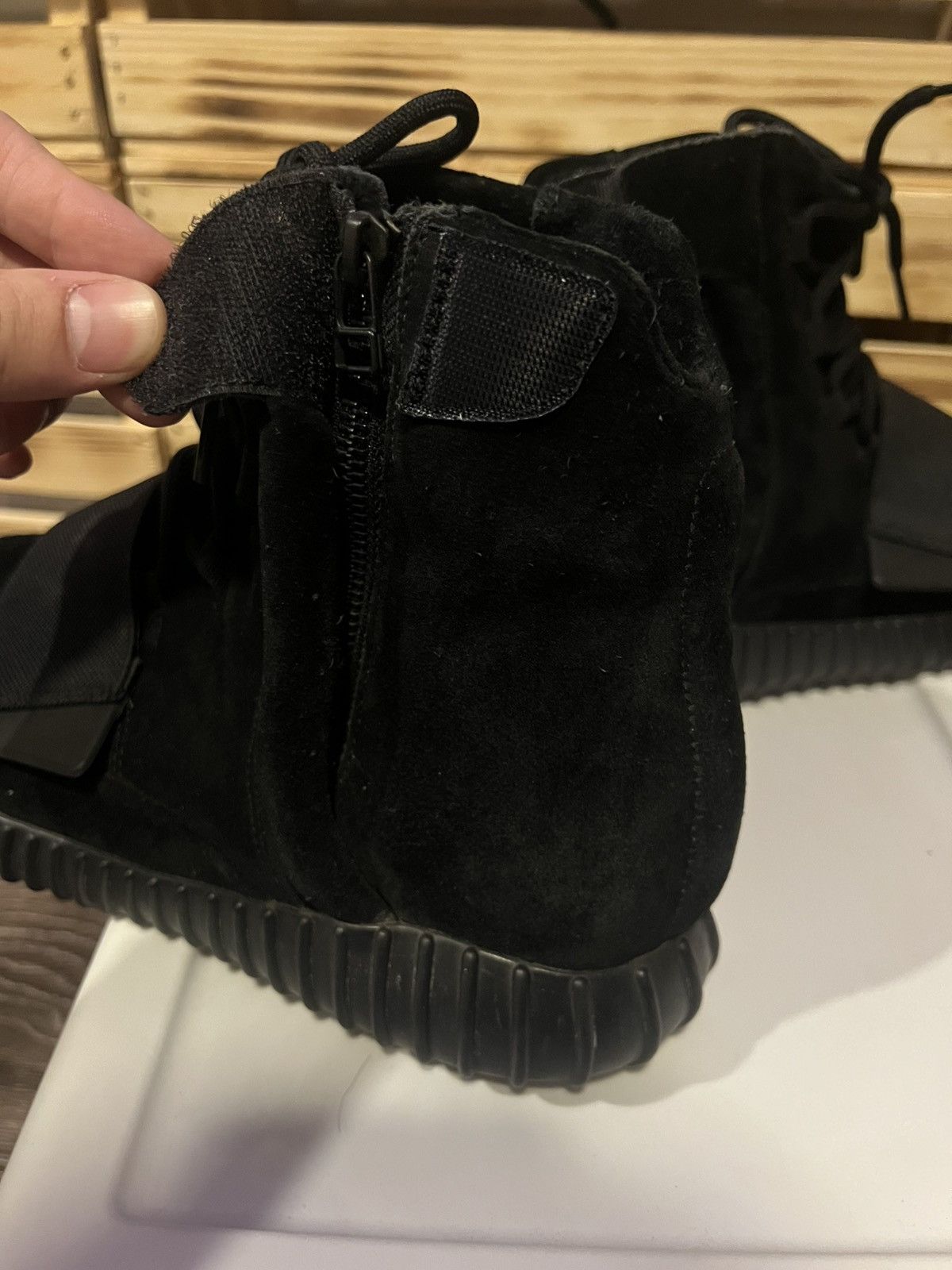 Adidas × Kanye West Adidas Yeezy Boost 750 “Triple Black” Size 10 – ART BB1839 Size US 10 / EU 43 - 9 Thumbnail