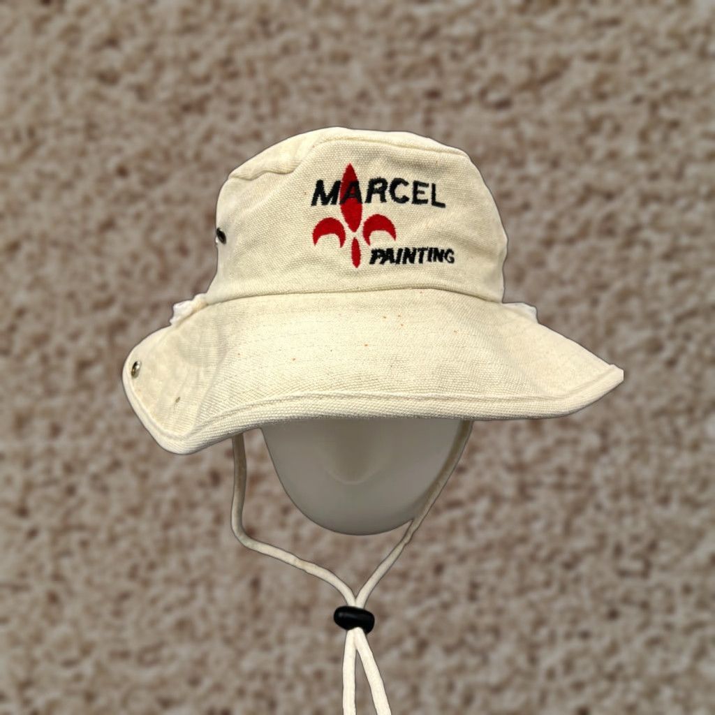Port Authority PORT AUTHORITY Bucket Hat Adult One Size Ivory 100% Cotton Adjustable Lightweight Outdoor Sun Hat Mens Womens Unisex Accessories Size ONE SIZE - 1 Thumbnail
