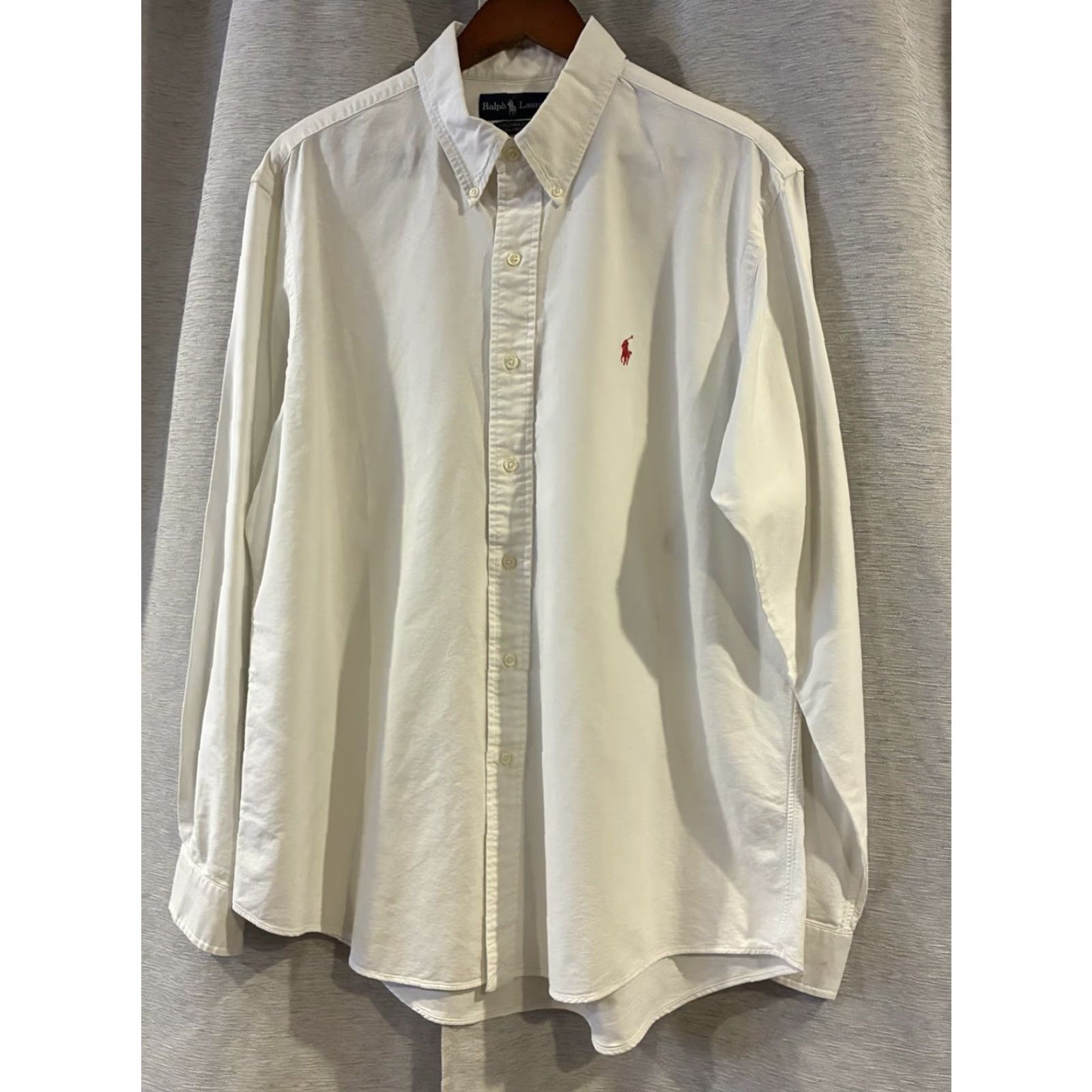 Polo Ralph Lauren Polo Ralph Lauren Shirt Mens XL White Long Sleeve Button-Down Pony Logo Classic Embroidered Fit Regular Size US XL / EU 56 / 4 - 2 Thumbnail