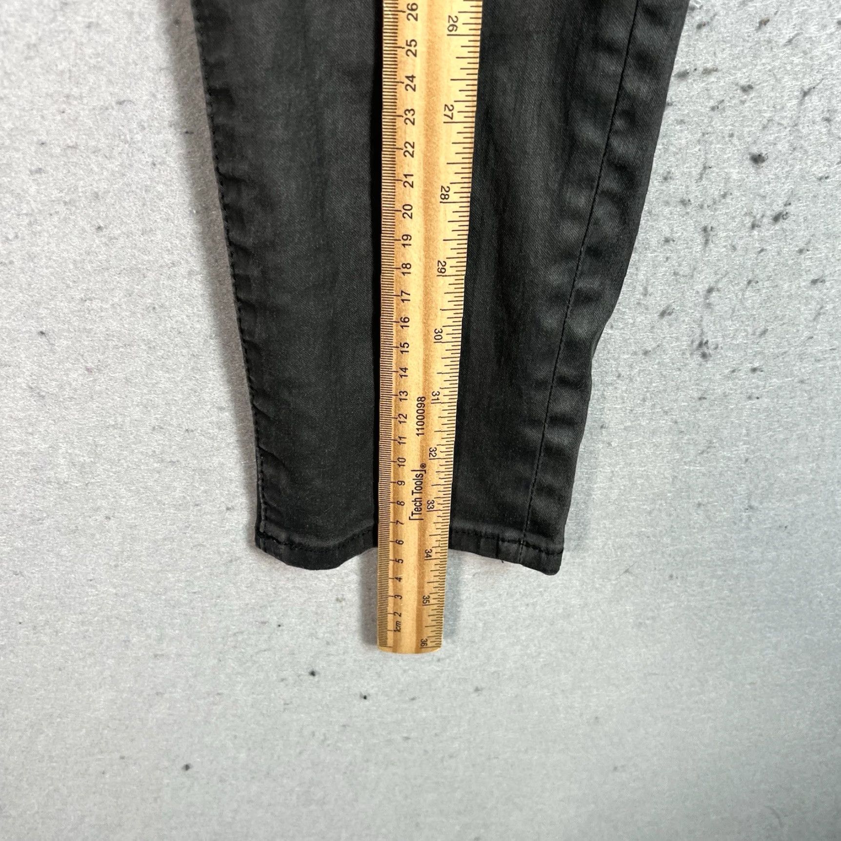 Vintage Denim & Supply Ralph Lauren Jeans 30 Womens Black Coated Denim Crop Skinny Denim & Supply Ralph Lauren Jeans 30 Womens Black Coated Denim Crop Skinny Size 30" / US 8 / IT 44 - 4 Thumbnail