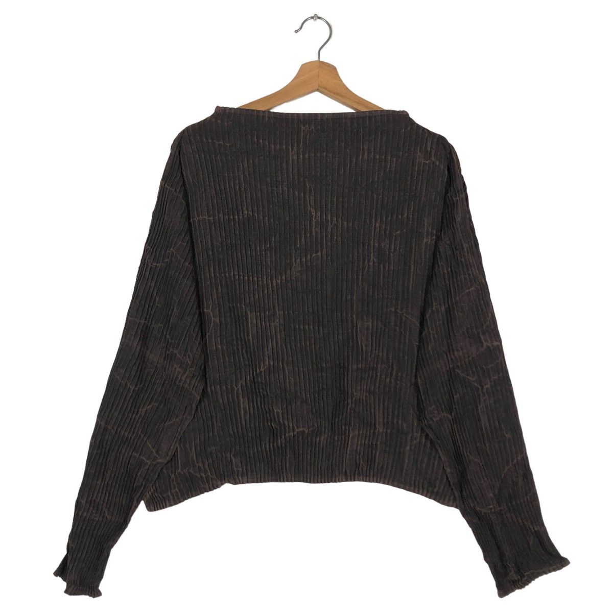 Japanese Brand 🔥LONG SLEEVE PLEATED DESIGN PINORE ISSEY MIYAKE JAPAN Size US M / EU 48-50 / 2 - 1 Thumbnail