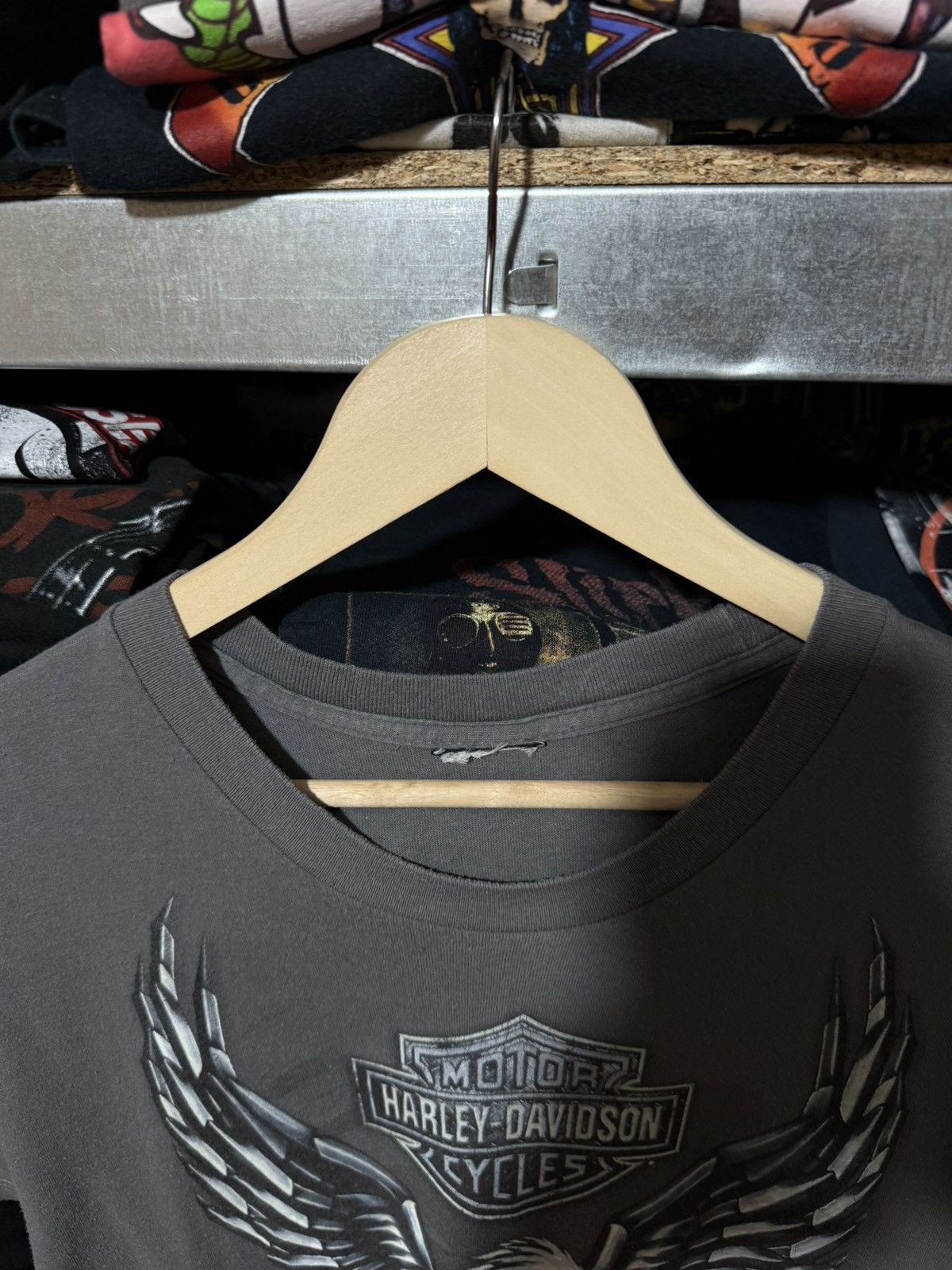 Harley Davidson Vintage 2018 Harley Davidson Bern Switzerland Biker T-Shirt Size US L / EU 52-54 / 3 - 5 Thumbnail
