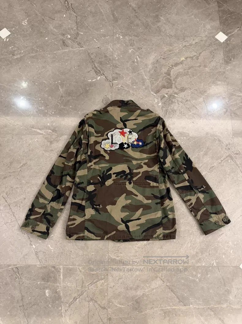 Saint Laurent Paris Saint Laurent Paris Camouflage Embroidered Utility Drawcor Size US S / EU 44-46 / 1 - 2 Thumbnail