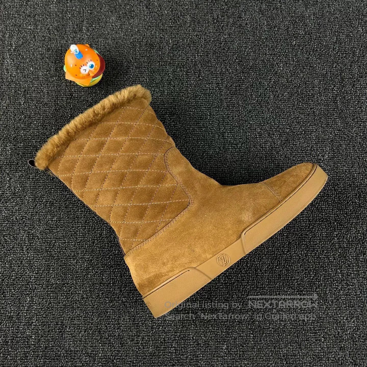 Louis Vuitton Louis Vuitton Suede Winter Boots for Women. Size US 6 / IT 36 - 4 Thumbnail