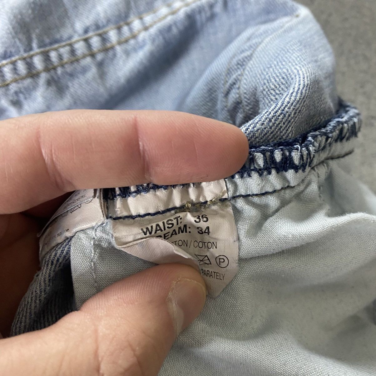 Yves Saint Laurent Vintage Yves Saint Laurent Jeans YSL Baggy Pants Y2K Size US 36 / EU 52 - 20 Thumbnail