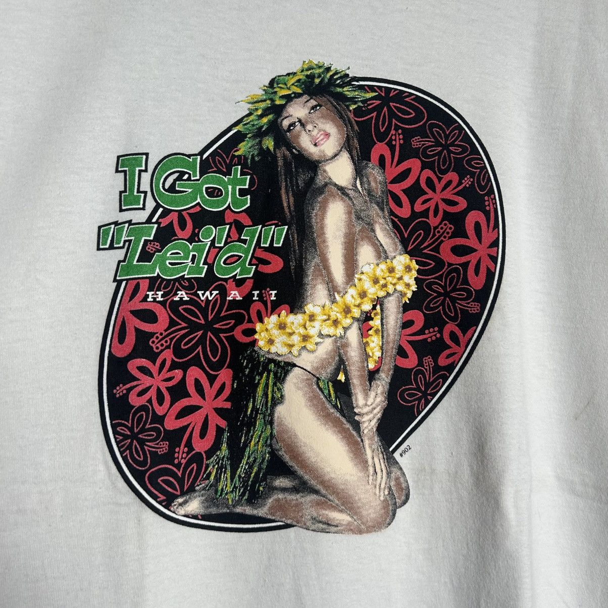 Vintage Vintage Hawaii Girl Tshirt Size XL / US 12-14 / IT 48-50 - 3 Thumbnail
