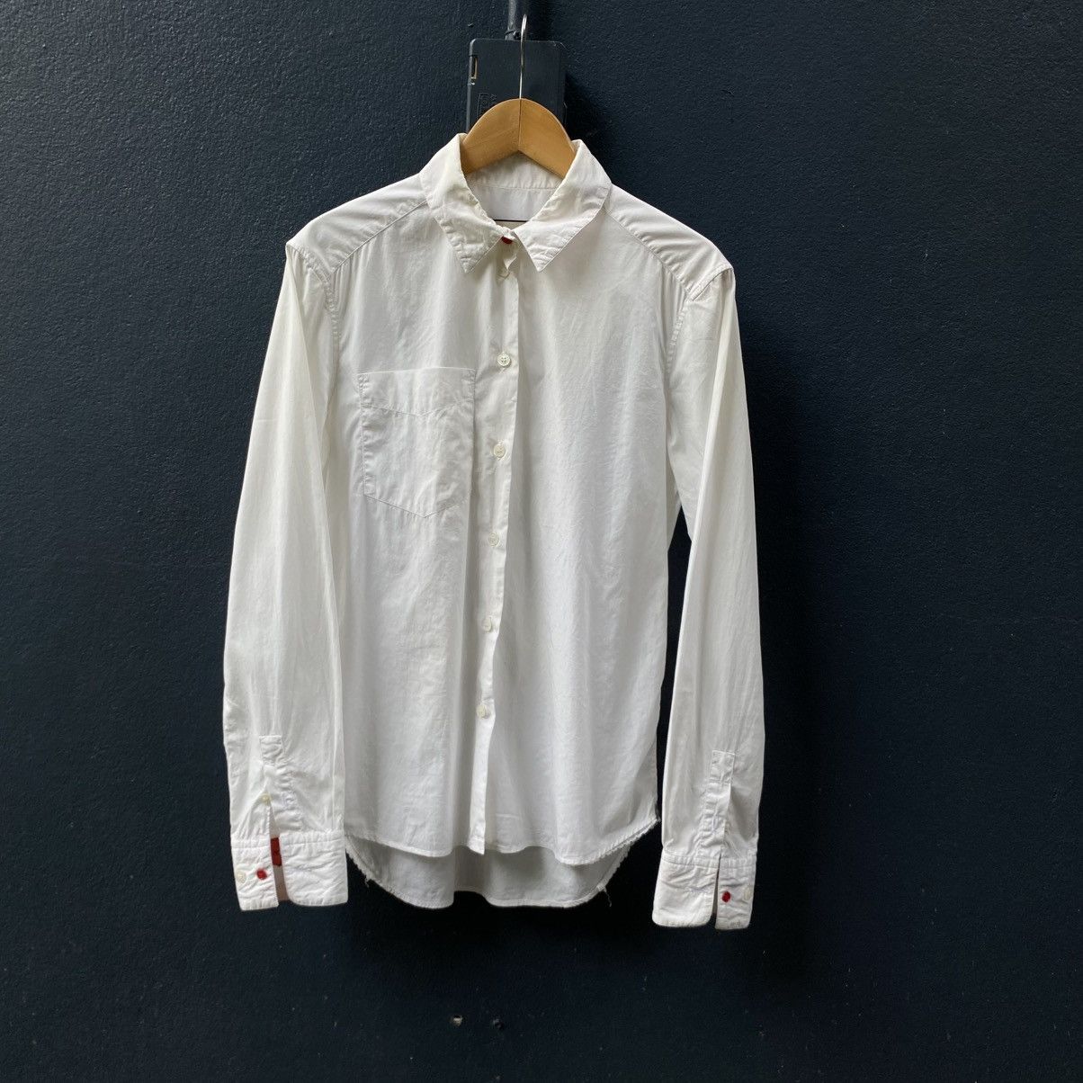 Paul Smith Paul Smith White Shirt with Floral Cuffs Size XL / US 12-14 / IT 48-50 - 10 Thumbnail