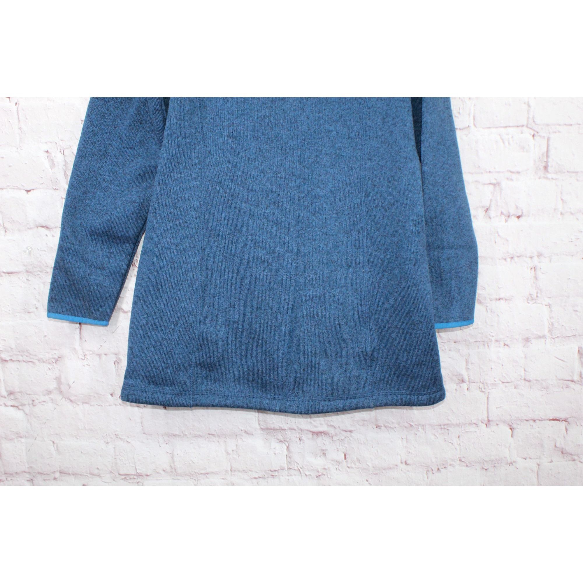 L.L. Bean LL Bean Women's Sweater Fleece Coat Mallard Blue Size M Size M / US 6-8 / IT 42-44 - 5 Thumbnail