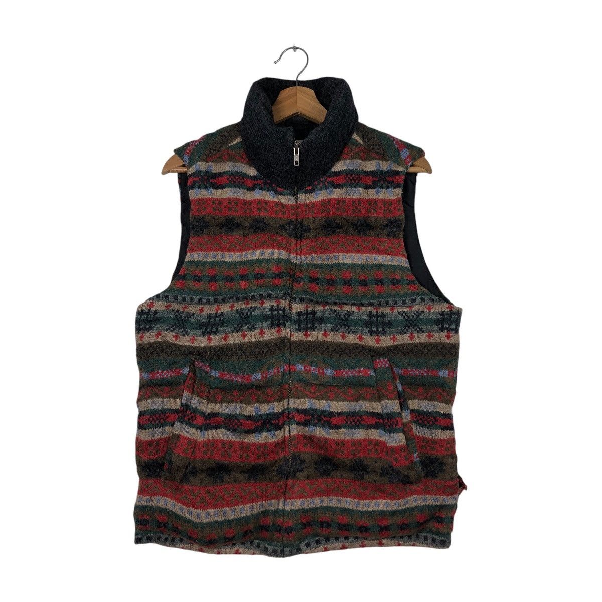 Issey Miyake 📌Vintage Mohair Design Wool Vest Jacket Global Work Rare Size US M / EU 48-50 / 2 - 2 Thumbnail