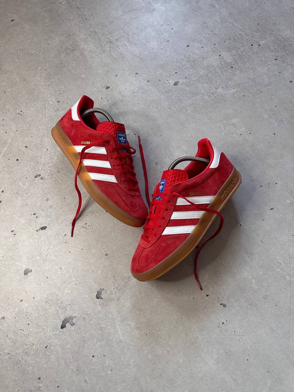 Adidas Adidas Gazelle Indoor Active Red Men’s Shoes Y2K SK8 Size US 8 / EU 41 - 1 Thumbnail