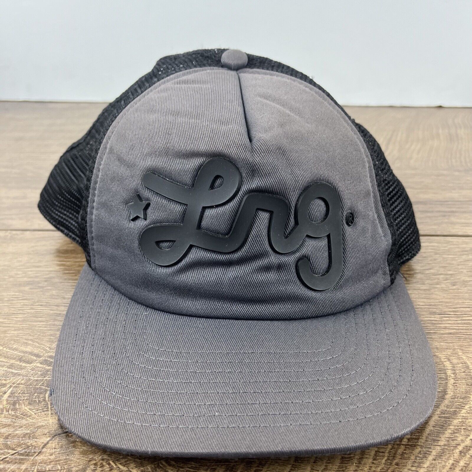 Other LNG Snapback Hat LNG Gray Snapback Hat Gray Adjustable Hat A Size ONE SIZE - 4 Thumbnail