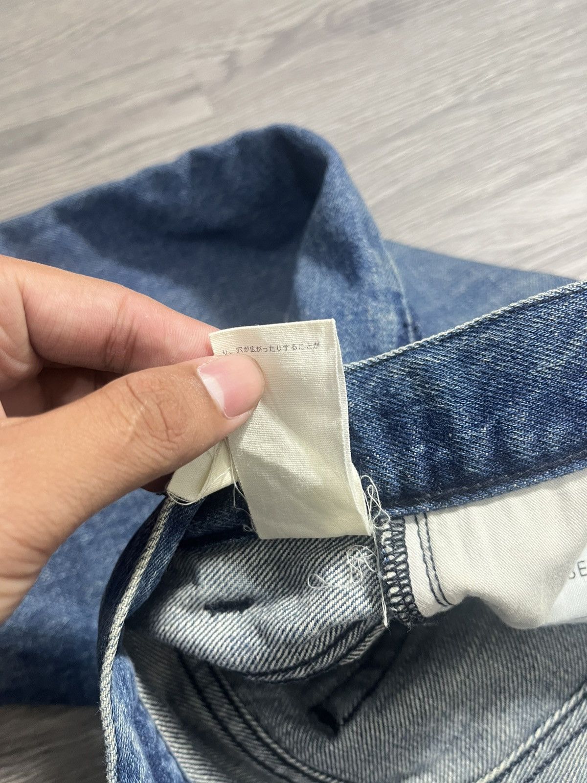 Japanese Brand 🇯🇵 Distressed Beauty & Youth United Arrows Selvedge Jeans Size US 32 / EU 48 - 12 Thumbnail