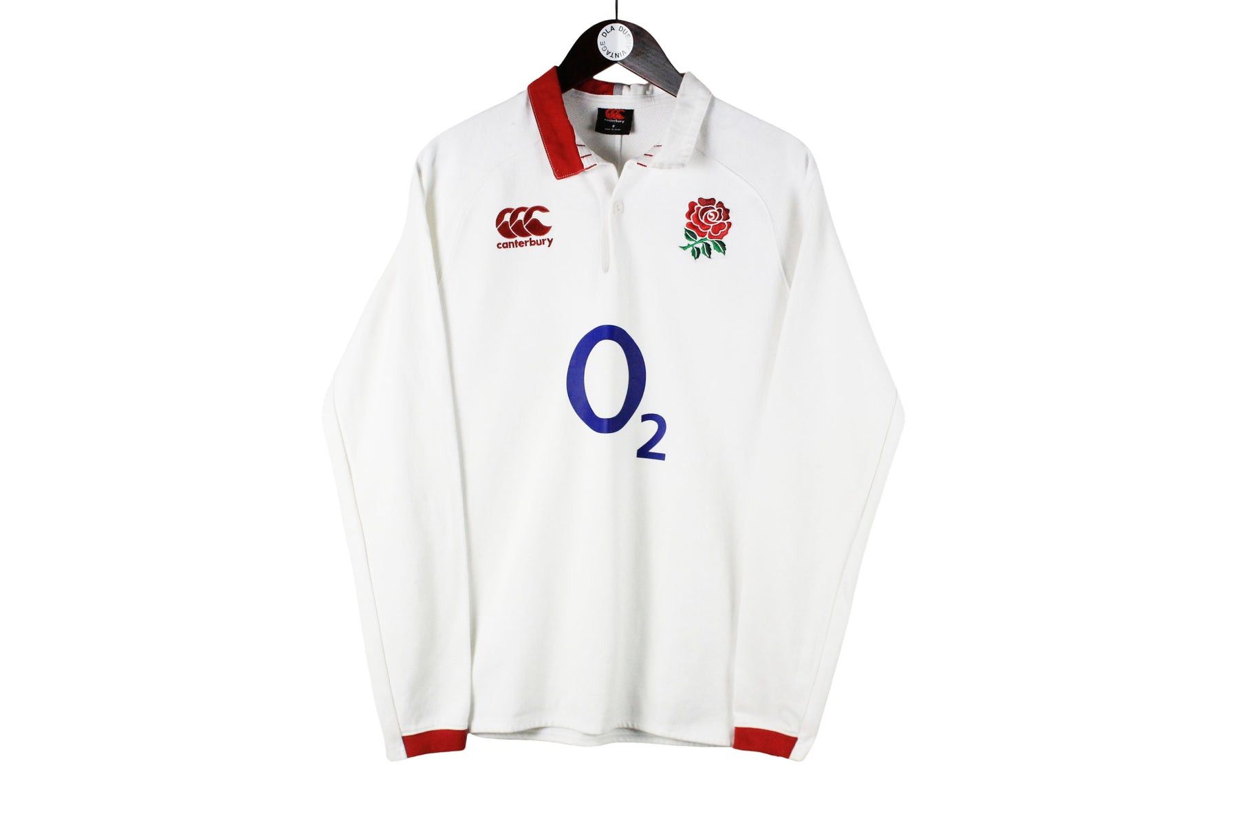 Canterbury of New Zealand England Team Canterbury Rugby Shirt Small Size US S / EU 44-46 / 1 - 1 Thumbnail