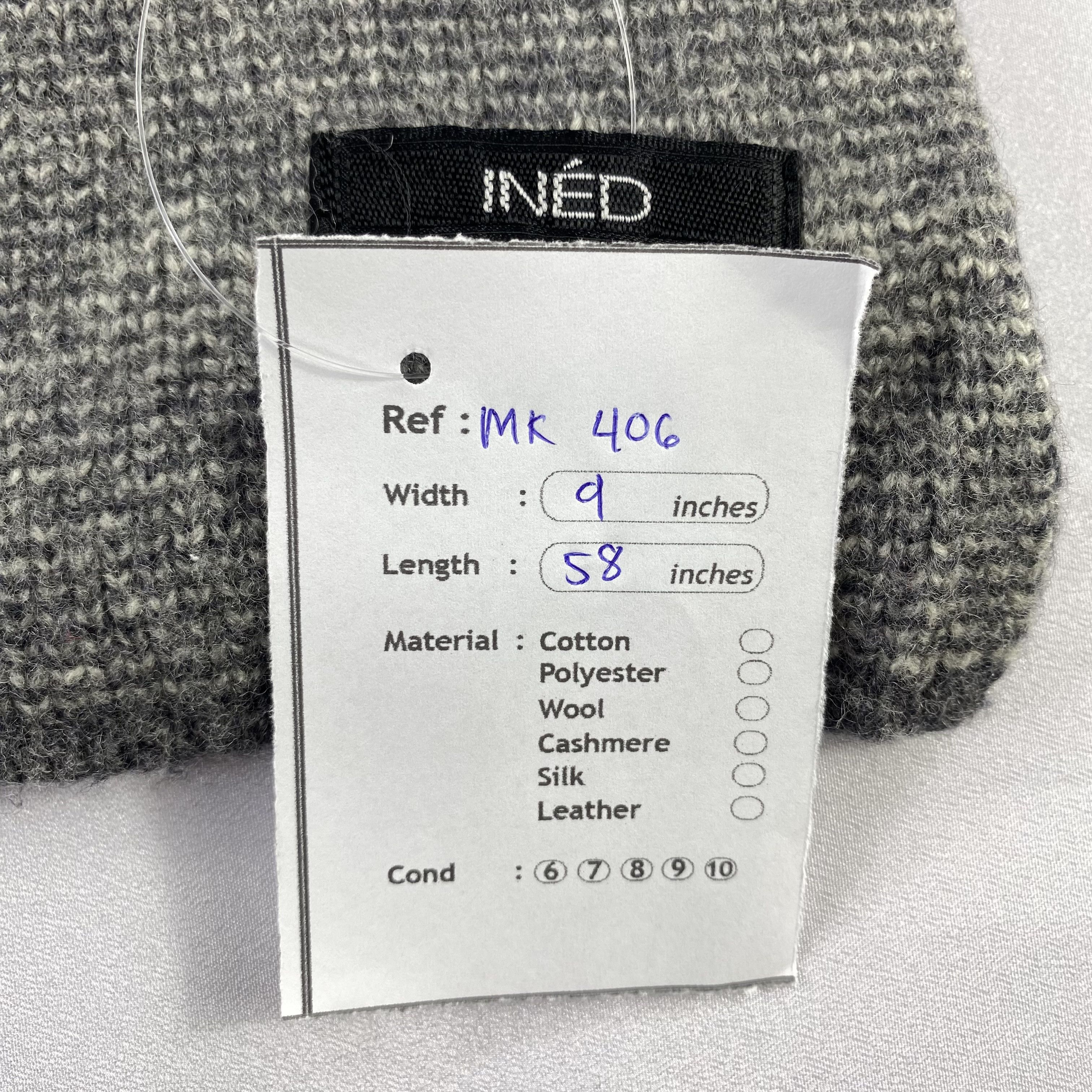 Yohji Yamamoto INED By Yohji Yamamoto Scarf Neck Wrap Muffler Size ONE SIZE - 5 Thumbnail