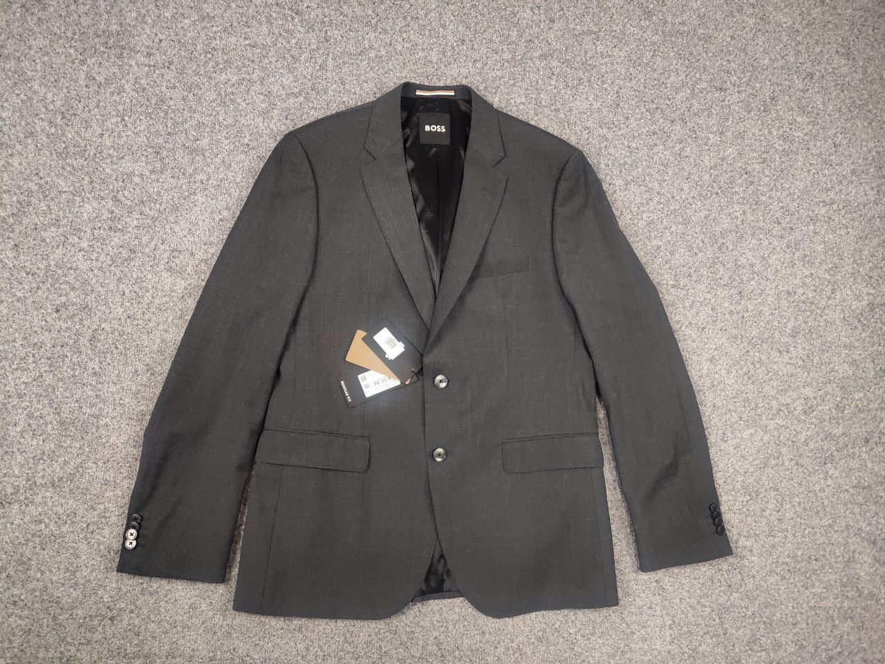 Hugo Boss Boss New Hugo Boss Slim Fit Patterned Wool Blazer Jacket Size US L / EU 52-54 / 3 - 5 Thumbnail