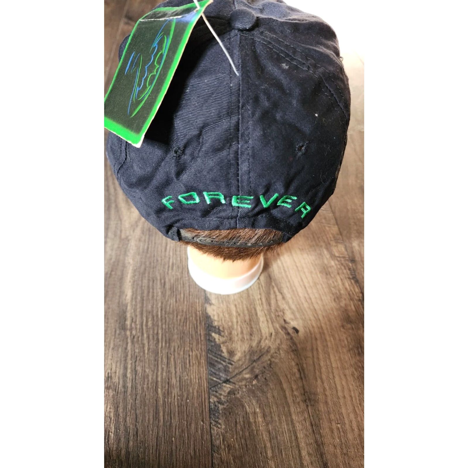 DC Comics VINTAGE DC Comics Batman Forever Snapback Hat Cap Black One Size 90s Mens Size ONE SIZE - 3 Thumbnail
