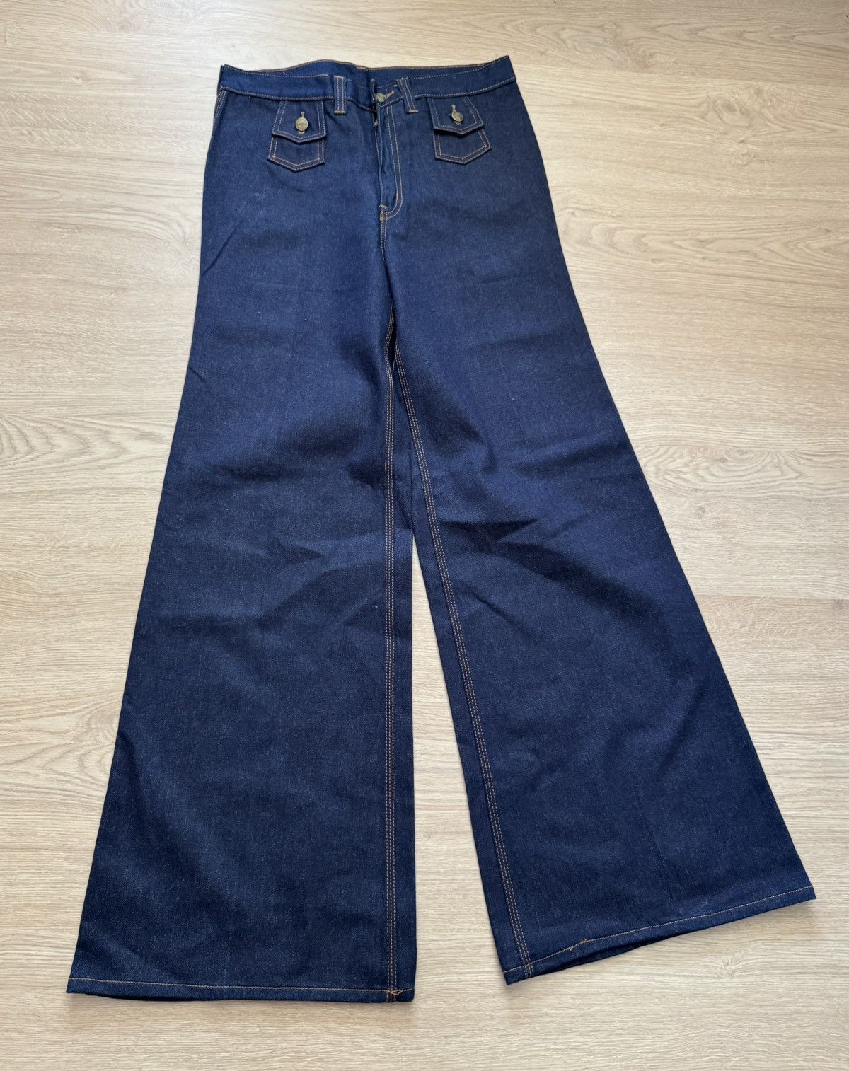 Vintage 60-70’s Penisula Women’s Hippie Baggy Denim Jeans