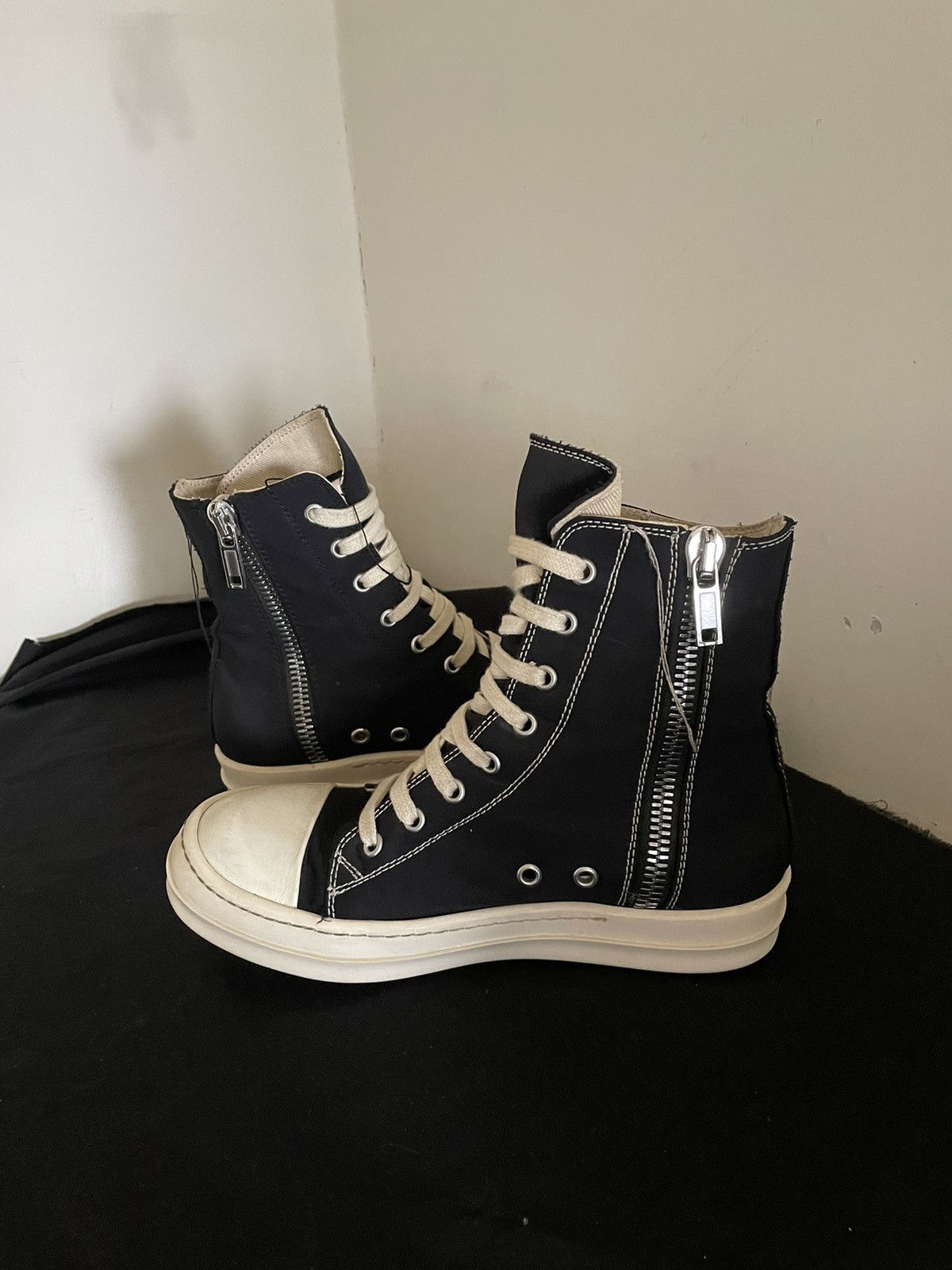 Rick Owens Rick owens ramones high top Size US 6.5 / IT 36.5 - 4 Thumbnail